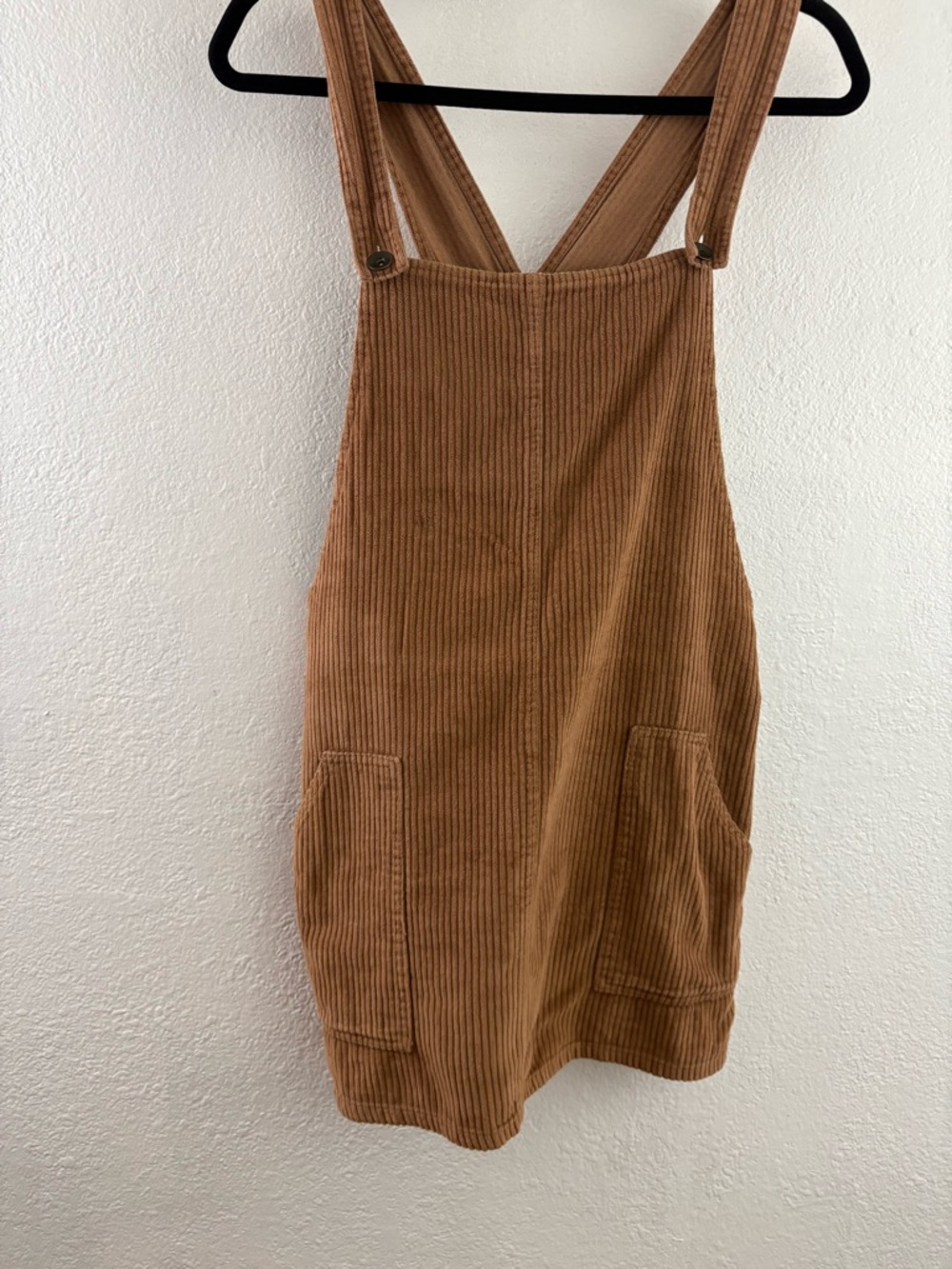 Others Follow brown corduroy overall dress size  XS
